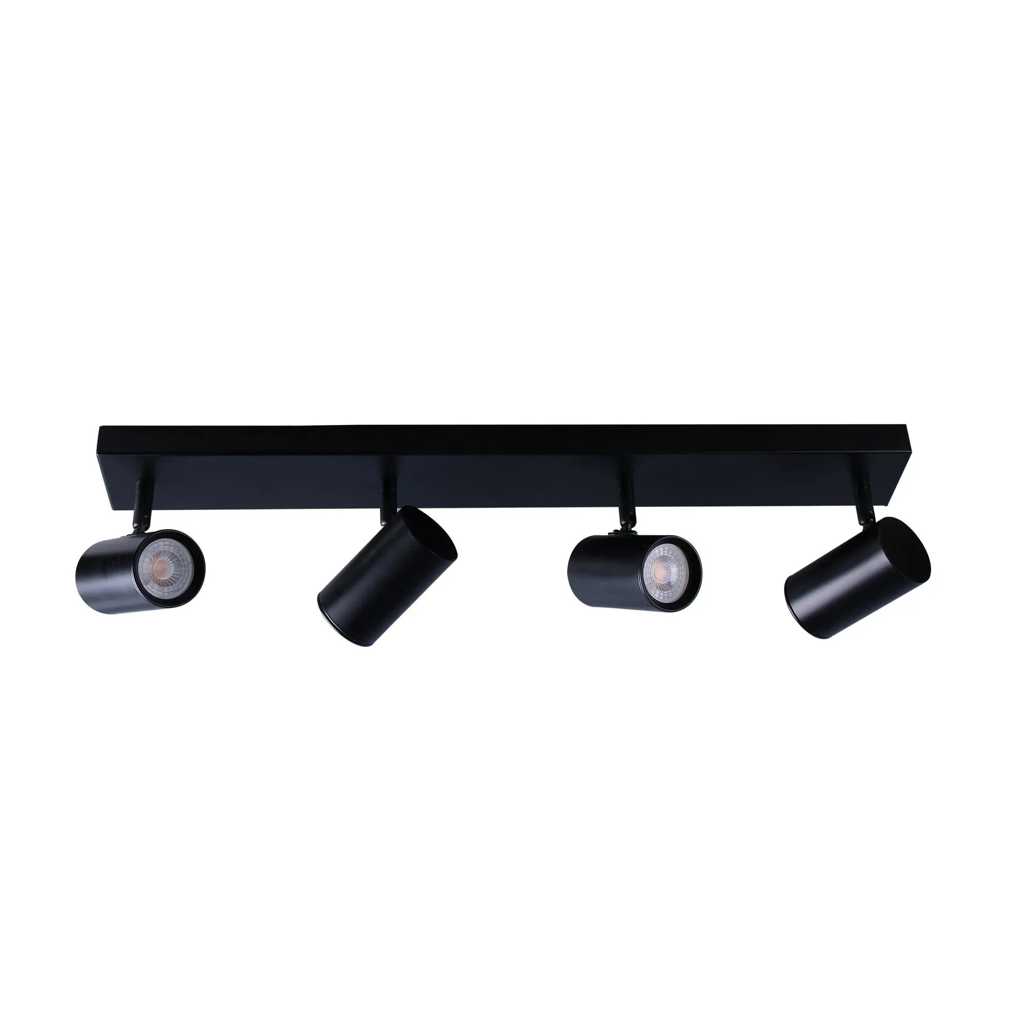 Brianna 4 Light Spot Bar White Orf Black Gu10 Led | Lexi Lighting