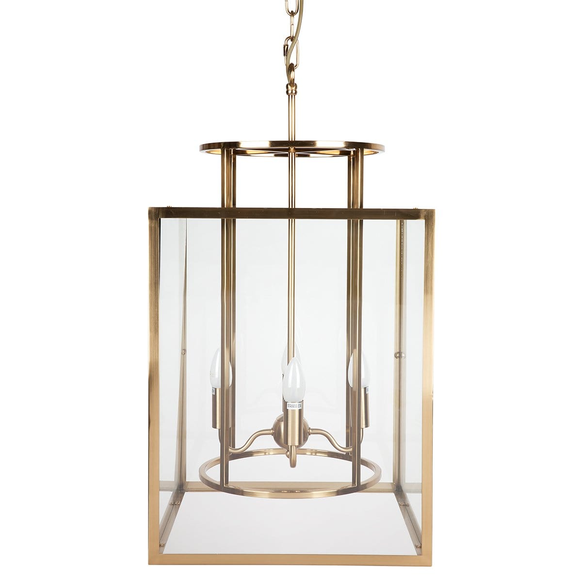 Large glass and brass deals pendant light