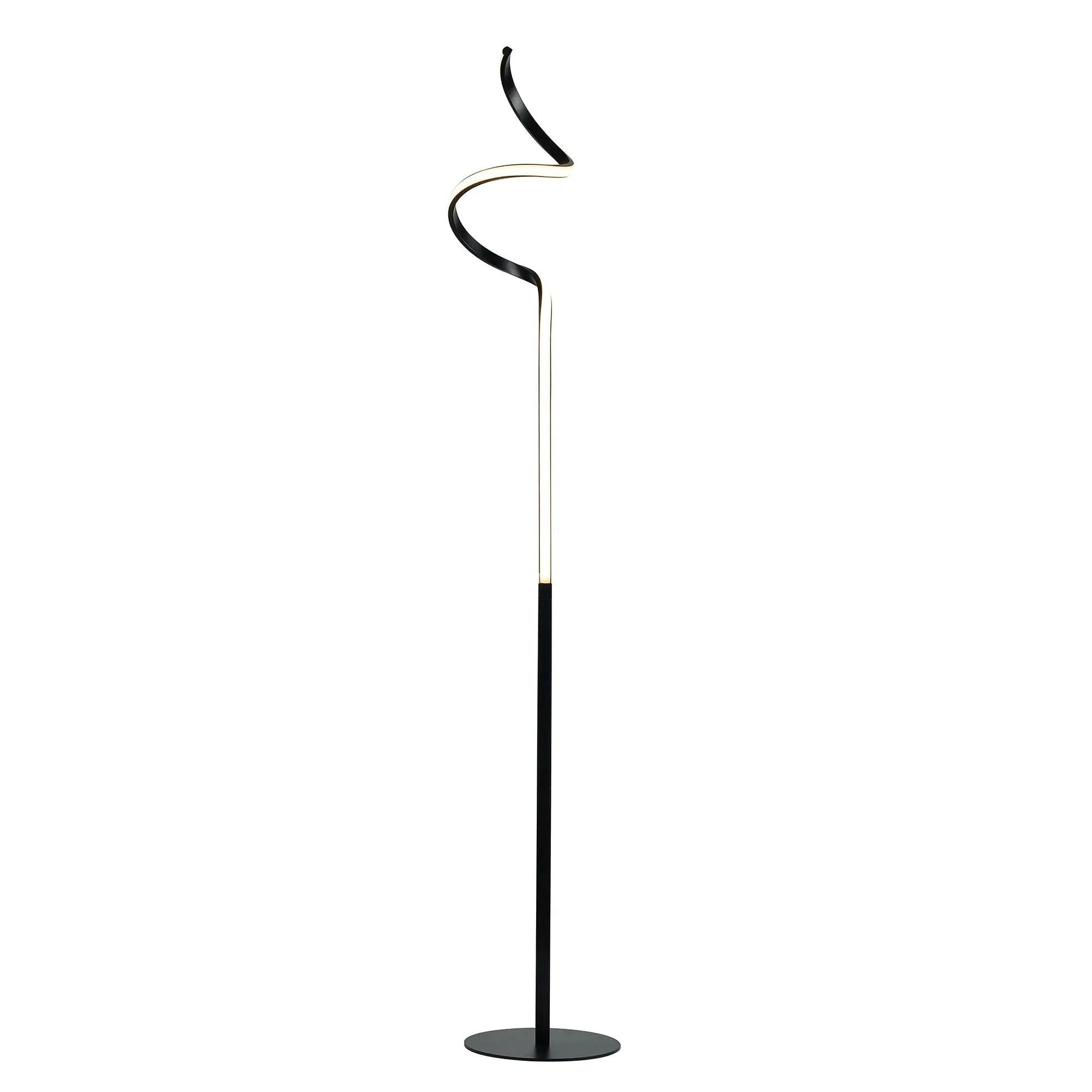 Lexi Chipper Led Floor Lamp Black Modern Lighting