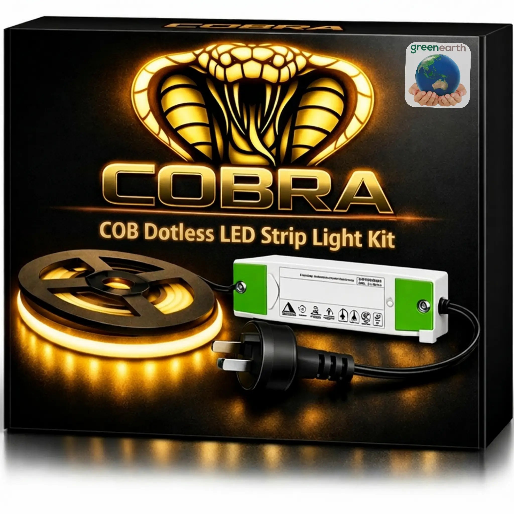 COB LED Strip Light Kit Pro | 10m Dotless Indoor Set