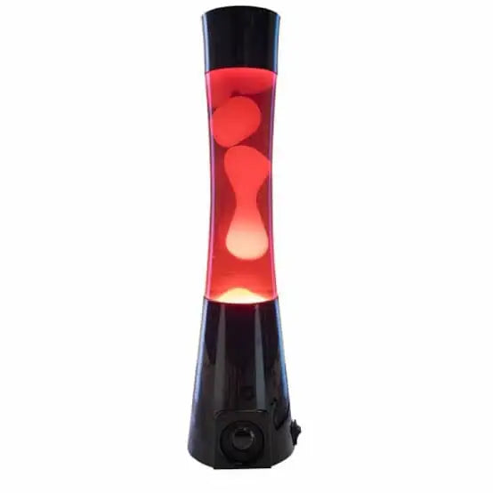 MDI Lava Lamp Black/Red/Yellow Motion Lamp Bluetooth Speaker KLS-MLS/BRY