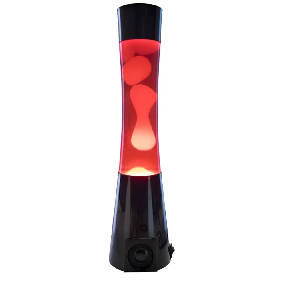 MDI Lava Lamp Black/Red/Yellow Motion Lamp Bluetooth Speaker KLS-MLS/BRY