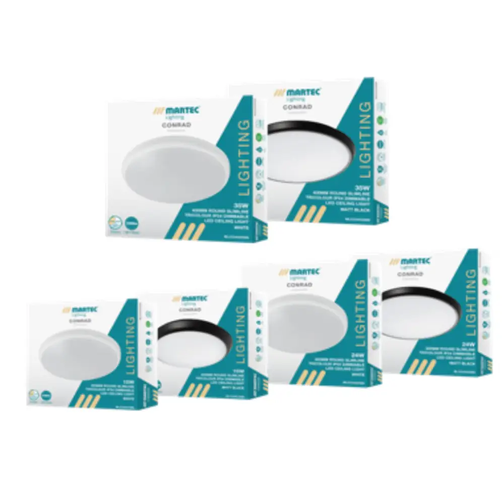 Conrad 15W / 24W / 35W Tricolour LED Oyster