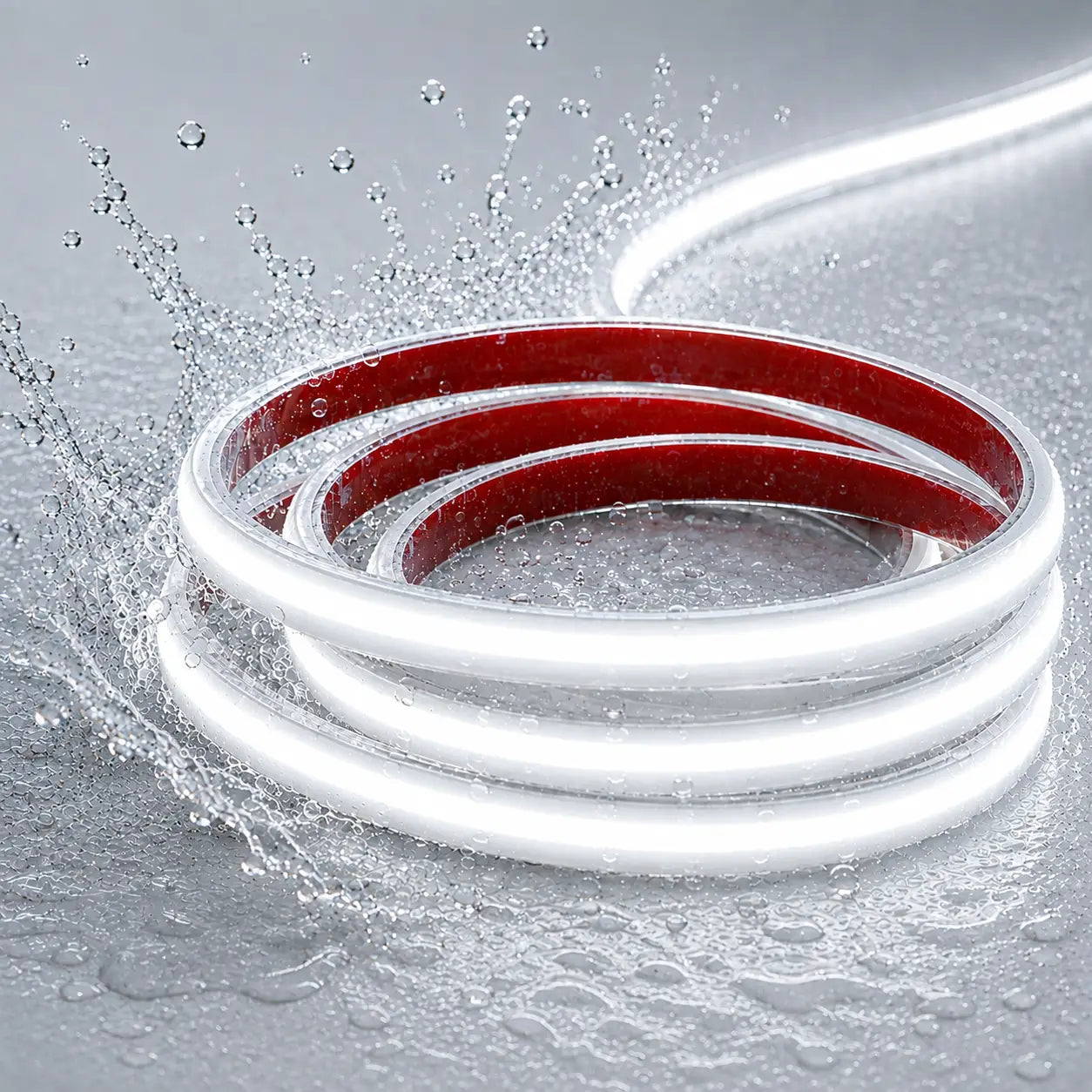 IP67 COB LED Strip Light 15W/m – Dotless Daylight (Waterproof)