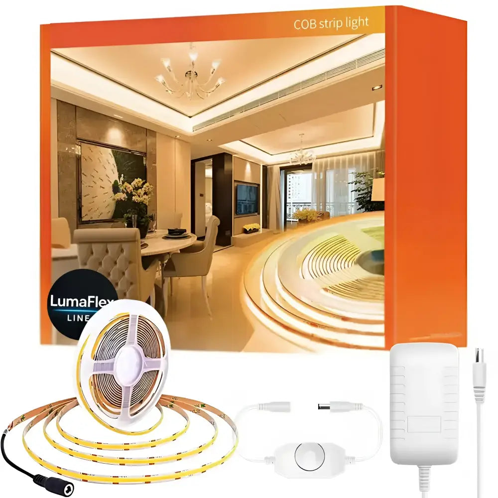 LumaFlex Linea Dim 3000K – Adjustable & Dimmable LED Strip Kit
