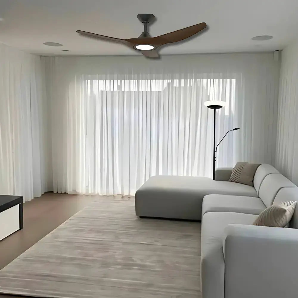 Strike 60’’ Dc Ceiling Fan with Remote Control + Cct