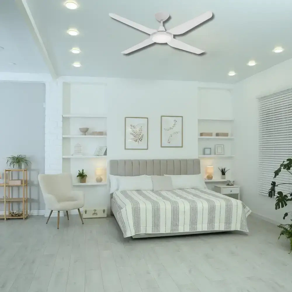 Motion 52” Dc Ceiling Fan with Remote Control Domus