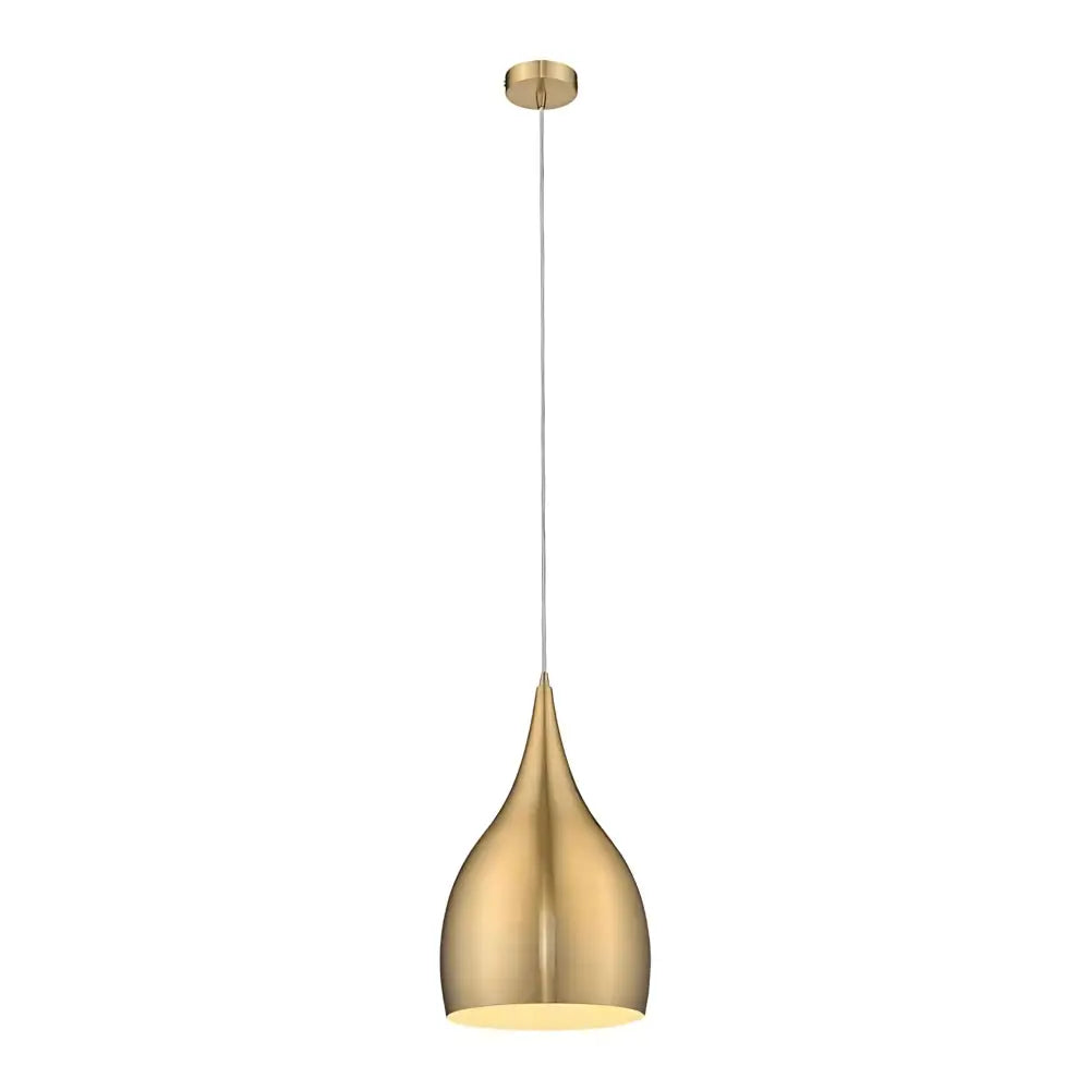 Green Earth Lighting Australia Home & Garden > Lighting Fixtures Jade 240 Brushed Brass Pendant Light | Modern Minimalist E27 Hanging Light 31417