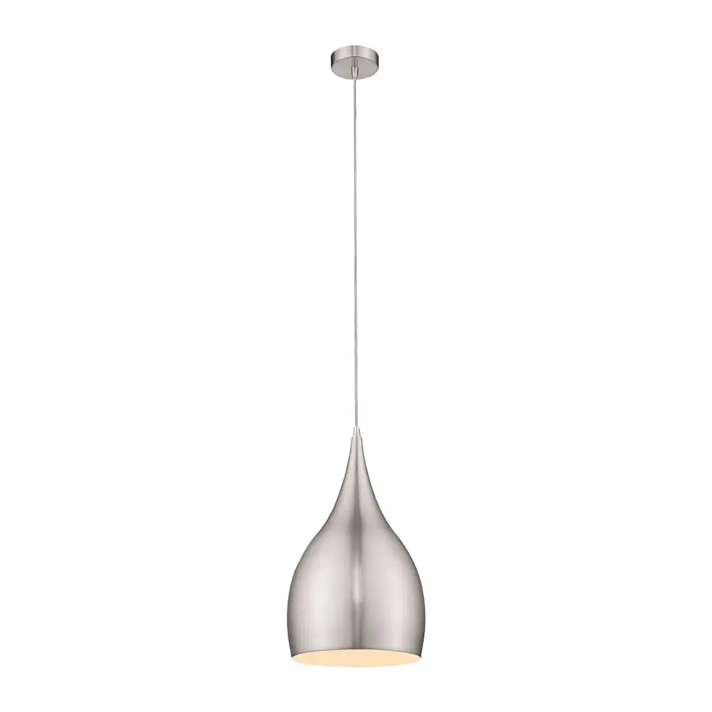 Green Earth Lighting Australia Home & Garden > Lighting Fixtures Jade 240 Brushed Nickel Pendant Light | Contemporary Metal Pendant 31414