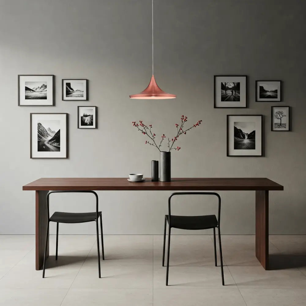 Green Earth Lighting Australia Home & Garden > Lighting > Ceiling Lights Laya-360 Modern Metal Pendant Light — E27, 360mm Shade | Brushed Copper 31401