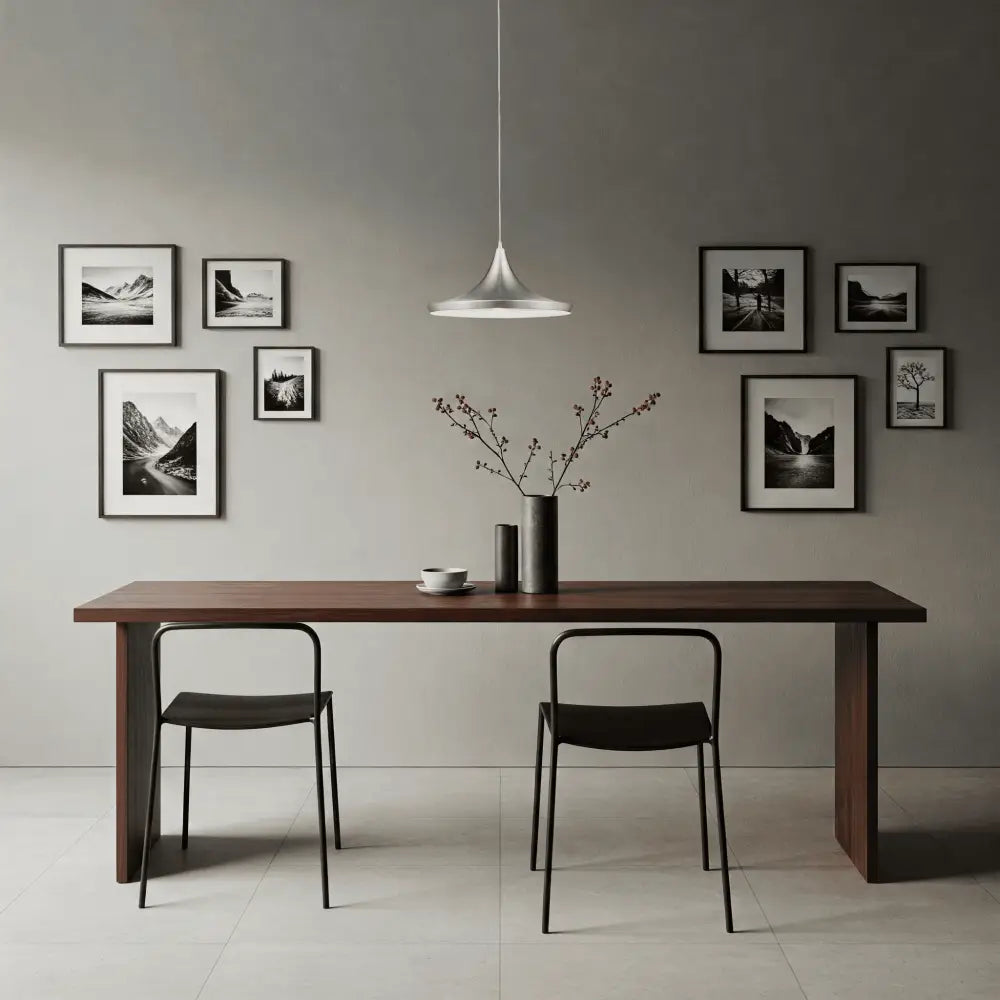 Green Earth Lighting Australia Home & Garden > Lighting > Ceiling Lights Laya-360 Modern Metal Pendant Light — E27, 360mm Shade | Brushed Nickel 31402