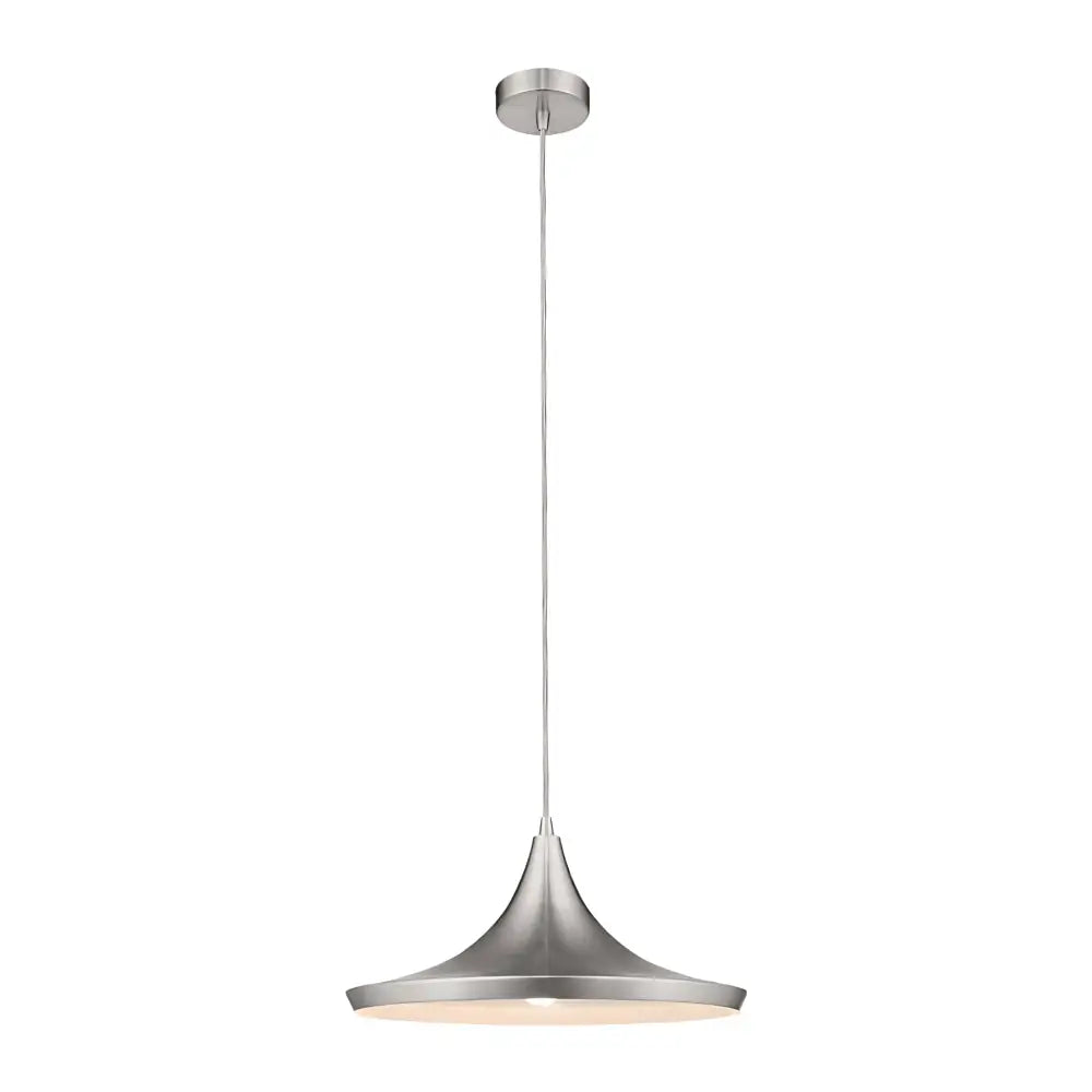 Green Earth Lighting Australia Home & Garden > Lighting > Ceiling Lights Laya-360 Modern Metal Pendant Light — E27, 360mm Shade | Brushed Nickel 31402