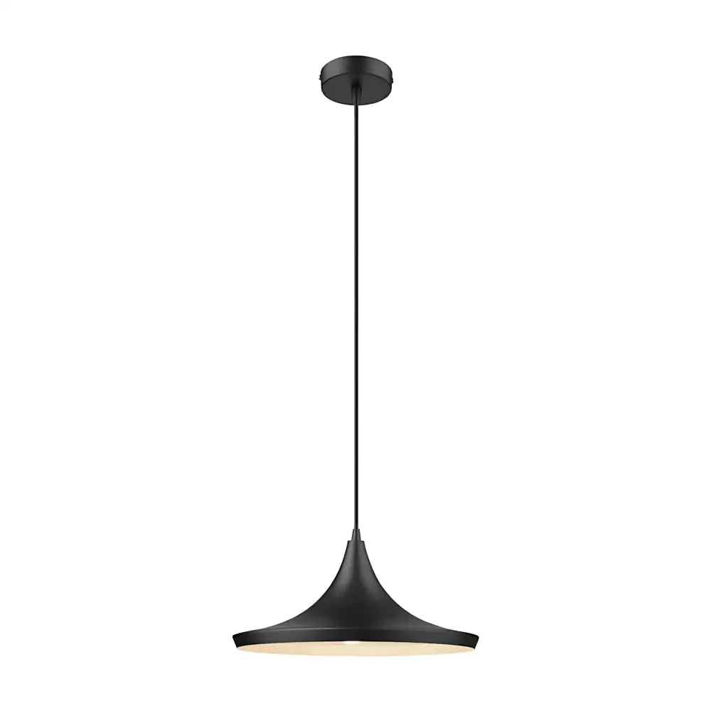 Green Earth Lighting Australia Home & Garden > Lighting > Ceiling Lights Laya-360 Modern Metal Pendant Light — E27, 360mm Shade | Matt Black 31403