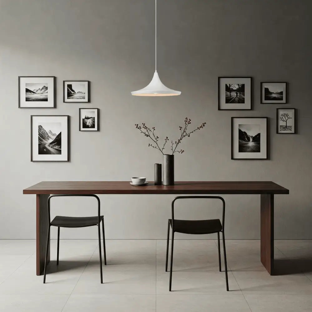 Green Earth Lighting Australia Home & Garden > Lighting > Ceiling Lights Laya-360 Modern Metal Pendant Light — E27, 360mm Shade | Satin White 31404