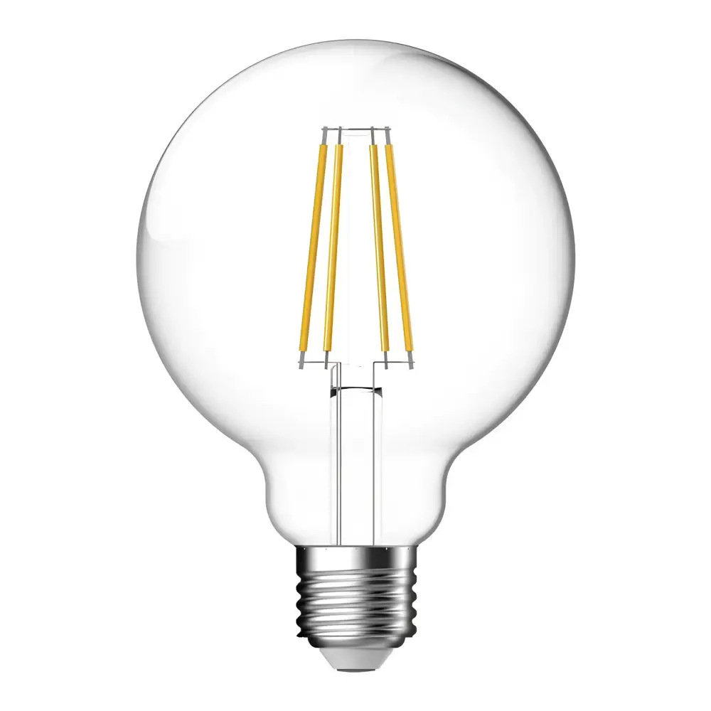 Domus G95 7.5W LED Filament Globe E27 2700K Clear