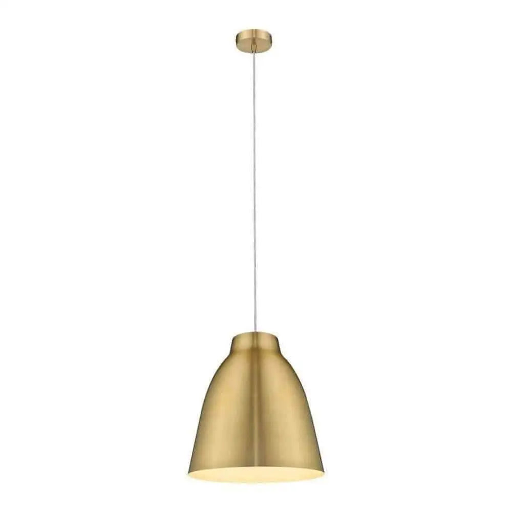 Domus Lighting PENDANTS Brushed Brass Domus ZOEY-400 - 1 Light Pendant