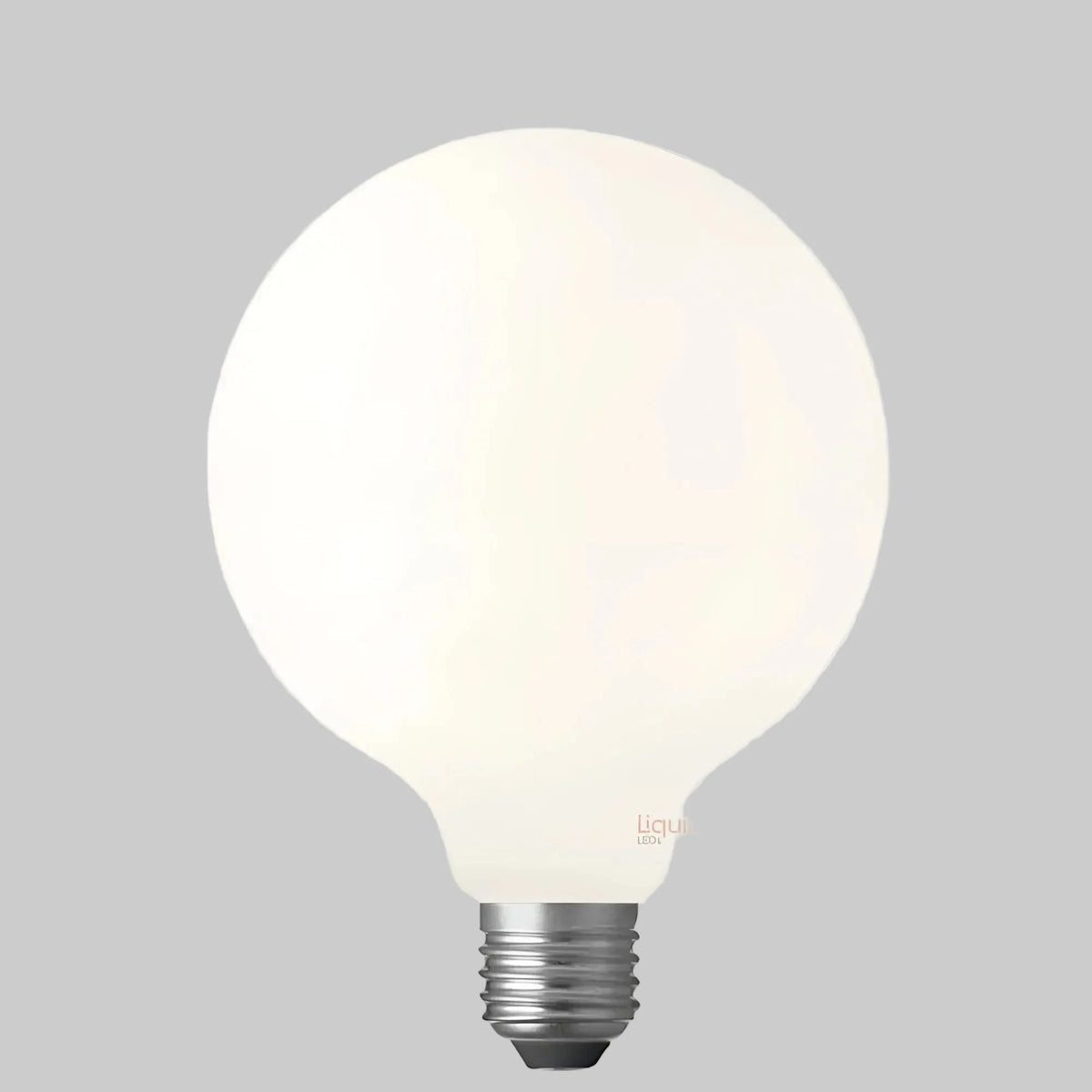 12W G125 LED Globe E27 Matte Finish in Natural White - LiquidLEDs™ - Globe Bulbs