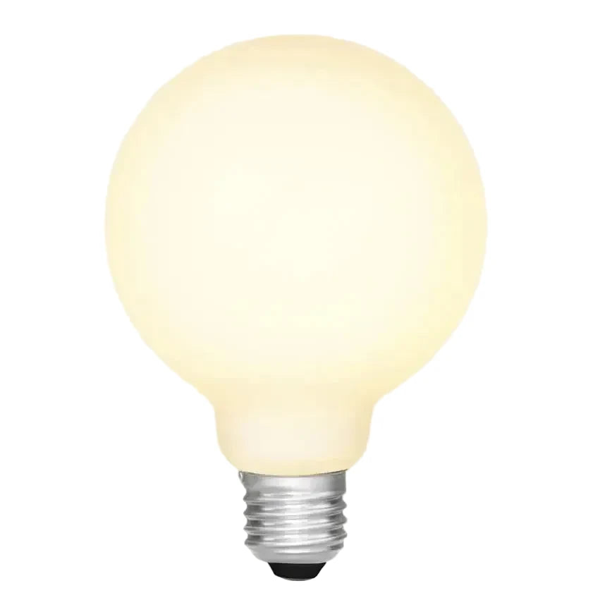 7.2WG95LEDGlobeE27Porcelain2700KDulora