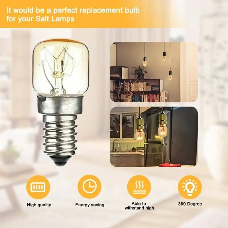 E14 Himalayan Salt Lamp Replacement Bulbs – 15w 240v