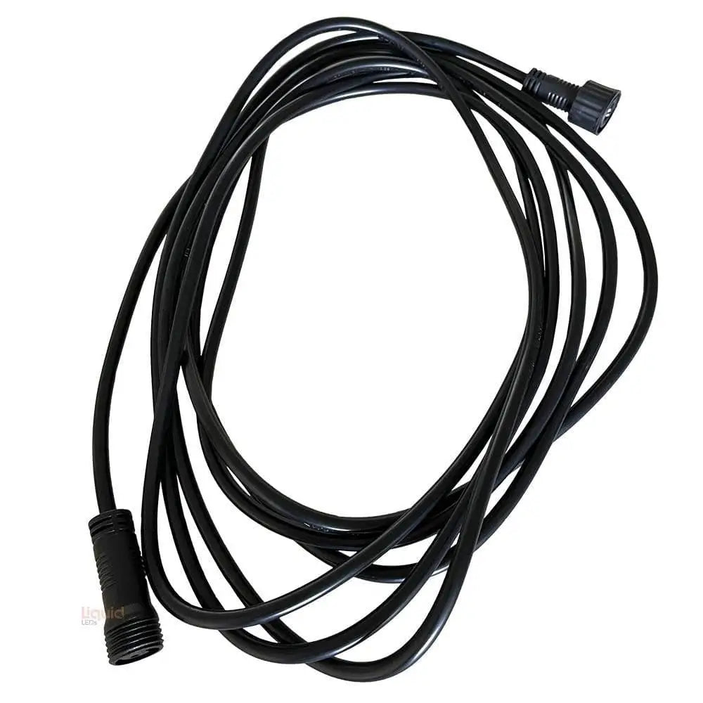 Extension Cord Black for Festoon Lighting Green Earth
