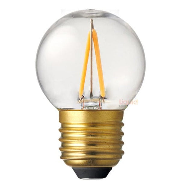 Festoon Bulb 1W Fancy Round Shatterproof LED Light Bulb