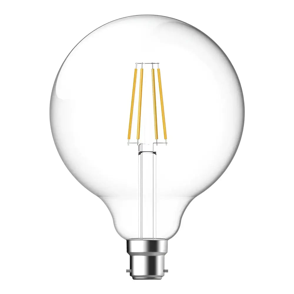 Domus G125 LED Filament Globe B22 6500K Clear
