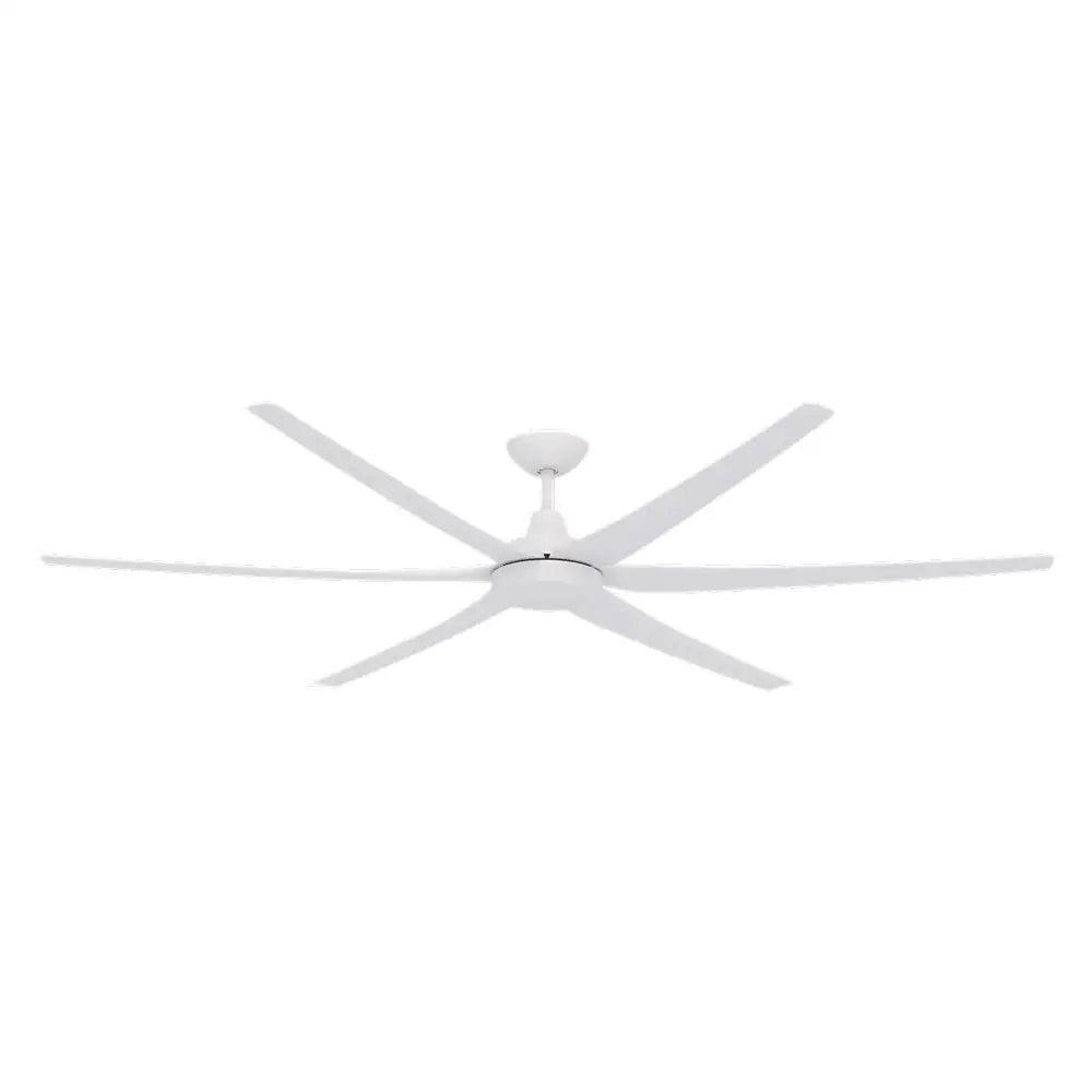 Green Earth Lighting Australia Ceiling Fan GLIDE 80" White DC Ceiling Fan with Remote & CCT LED Light 60161