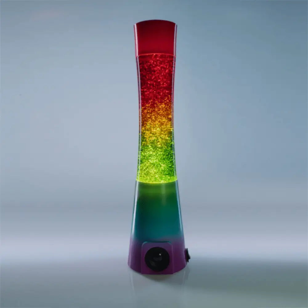 MDI Lava Lamp Rainbow Glitter Lamp Bluetooth Speaker KLS-GLS/RB