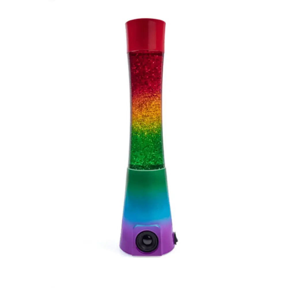 MDI Lava Lamp Rainbow Glitter Lamp Bluetooth Speaker KLS-GLS/RB