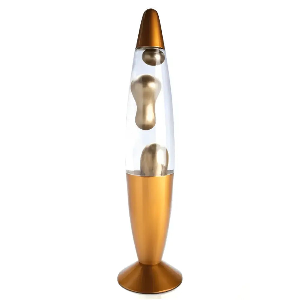 MDI Lava Lamp Gold Metallic Lava Lamps KLS-MML/GO