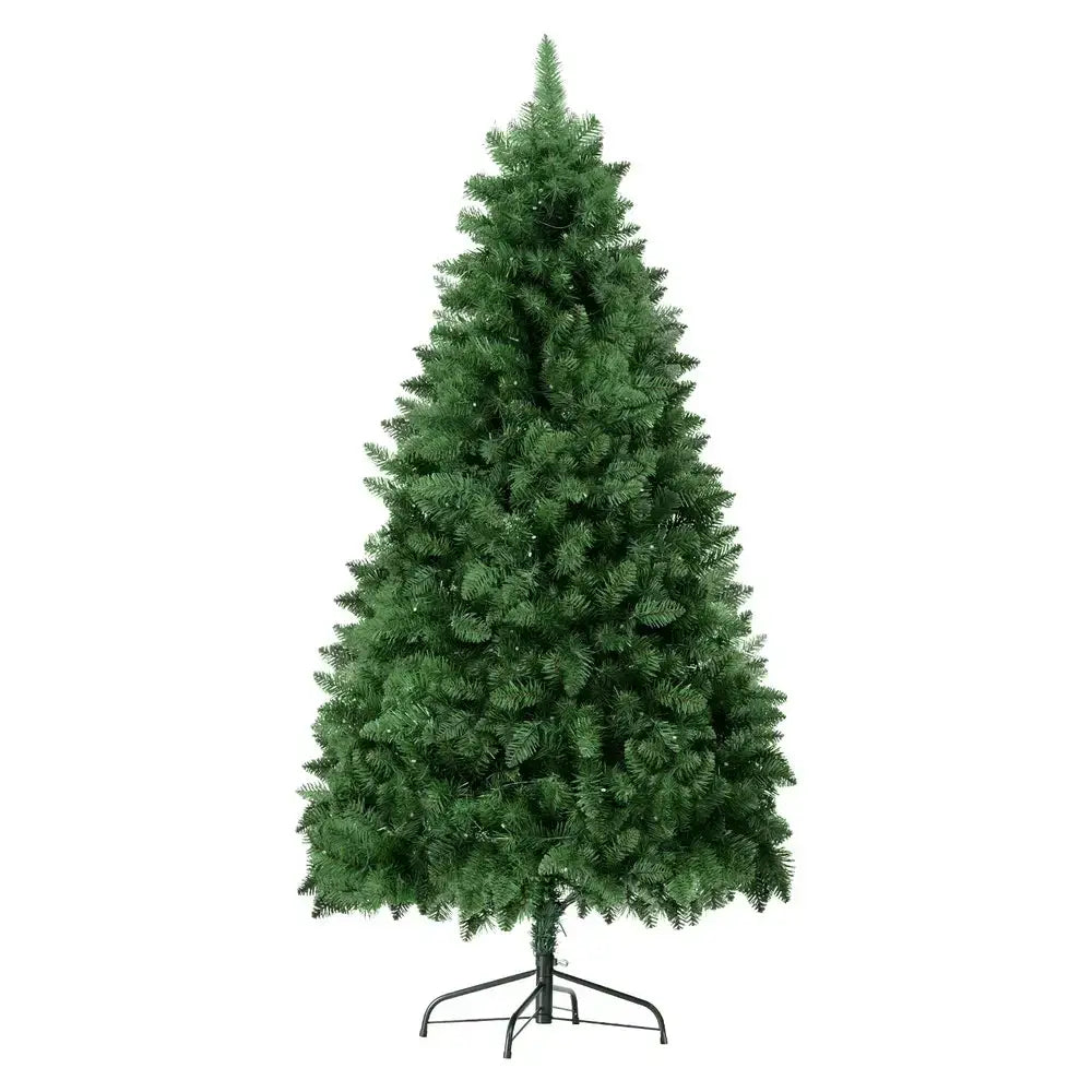 1.8m Rgb Remote Led Christmas Tree 890 Tips Green
