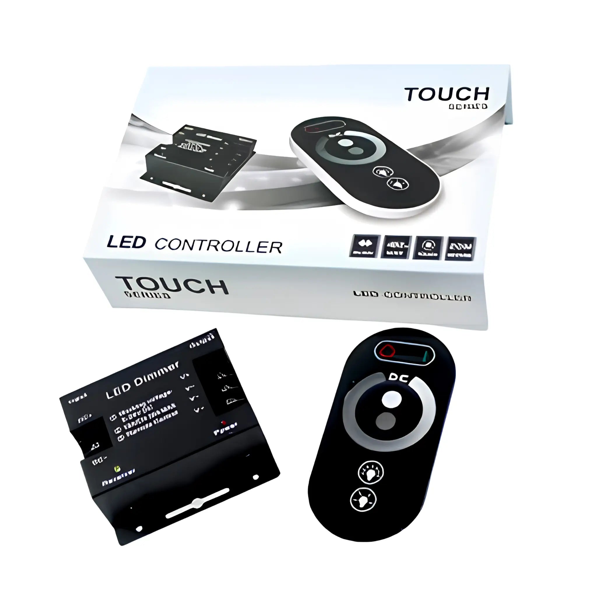 Touch Series Single Colour Strip Light Rf Remote Controller