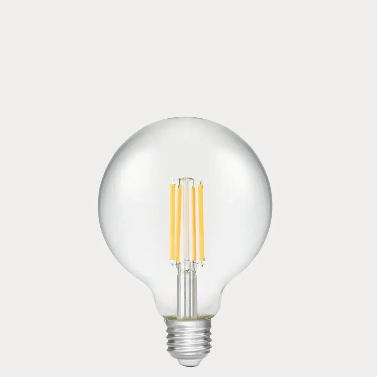 7.2W LED Dimmable G95 Filament Globe E27 Warm White | Clear