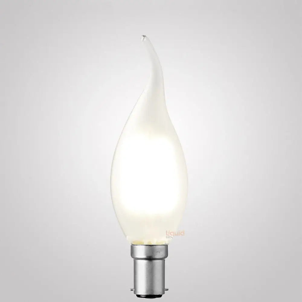 Green Earth Lighting Australia Candle Bulbs 4W Flame Tip Candle Dimmable LED Bulb (B15) Frost in Natural White F415-C35T-F-40K