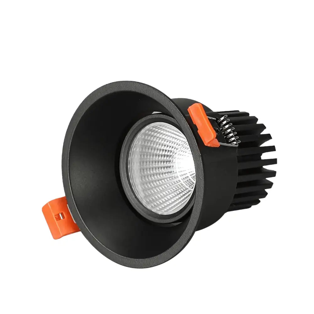 Green Earth Lighting Australia LED Downlight 12W Tri-Colour Tiltable Low Glare Dimmable LED Downlight 80mm Cut out GE8034B