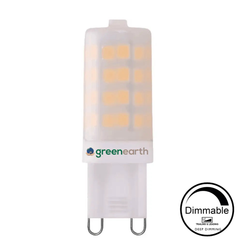 Greenearth LED Globes 3.5W 4000K G9 DIMMABLE LED CAPSULE GLOBE G98D