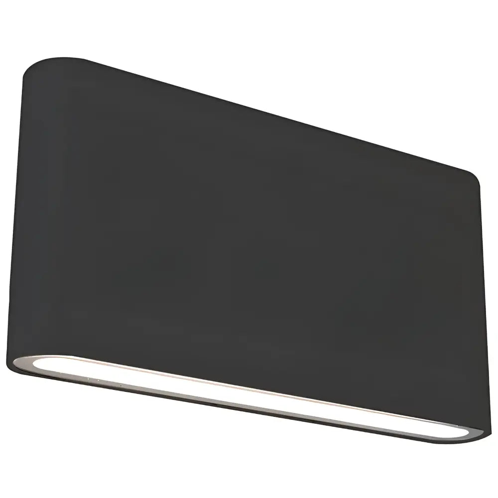 Green Earth Lighting Australia General HAYDEN 12W Up/Down Matt Black LED Wall Lamp IP54