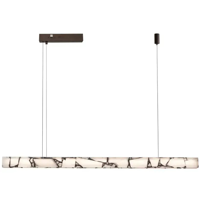 Horizon Alabaster Style Spanish Marble Led Pendant Light