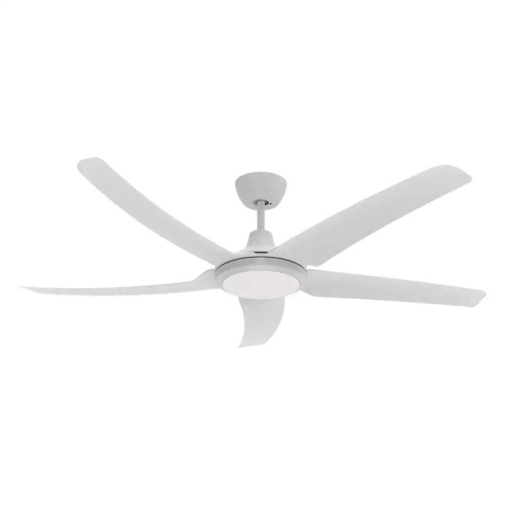 Green Earth Lighting Australia Ceiling Fan HOVER 56" White DC Ceiling Fan with Remote & CCT LED Light 60071