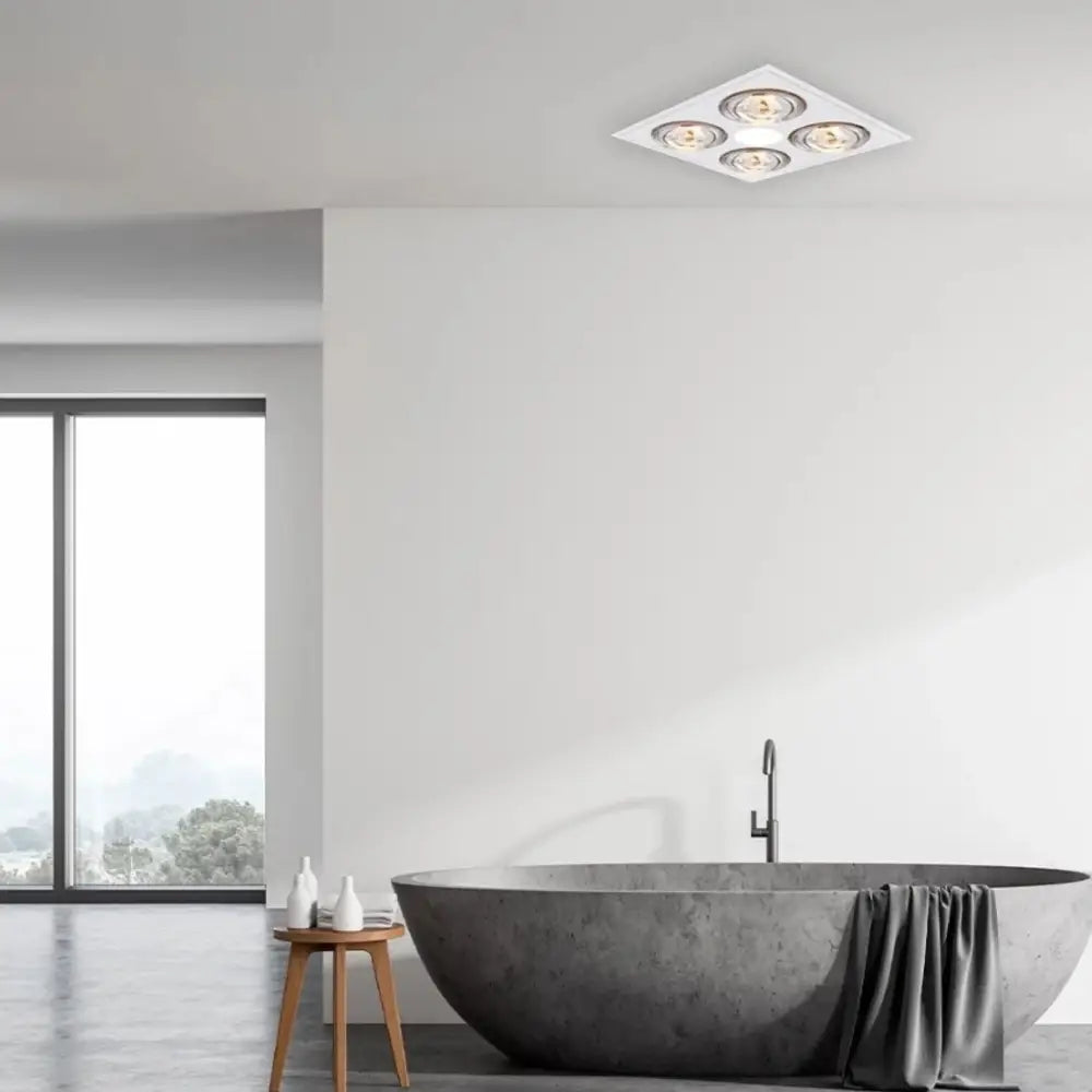 Innolux Comfort 4 Instant Heat Bathroom Heat unit, Light and Exhaust Fan