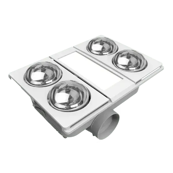 Innolux 3 in 1 bathroom heat Ultra 4 Heat Bathroom Heater Exhaust Fan LED Light 3 in 1 ULTRA4WH