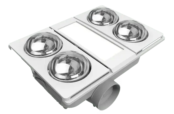 Innolux 3 in 1 bathroom heat Ultra 4 Heat Bathroom Heater Exhaust Fan LED Light 3 in 1 ULTRA4WH