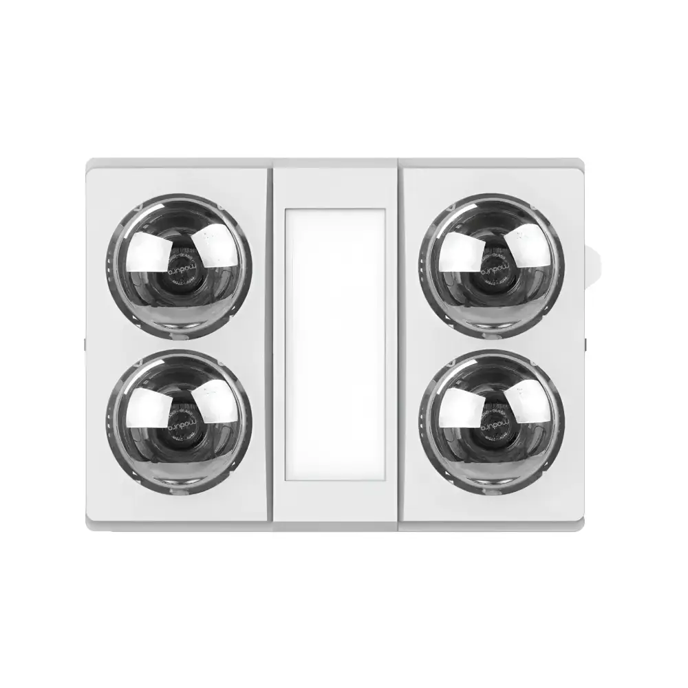 Innolux 3 in 1 bathroom heat Ultra 4 Heat Bathroom Heater Exhaust Fan LED Light 3 in 1 ULTRA4WH
