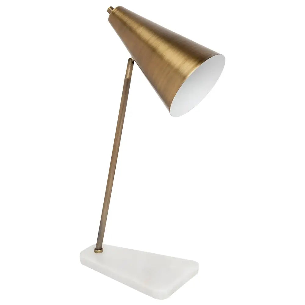 CAFE LIGHTING & LIVING Table Lamp Jaggar Marble Task Lamp 12235