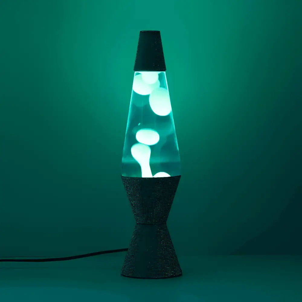 Green Earth Lighting Australia Lava Lamp Lava Lamp Diamond Motion Blue Disco Glam - 37cm Tall 596146