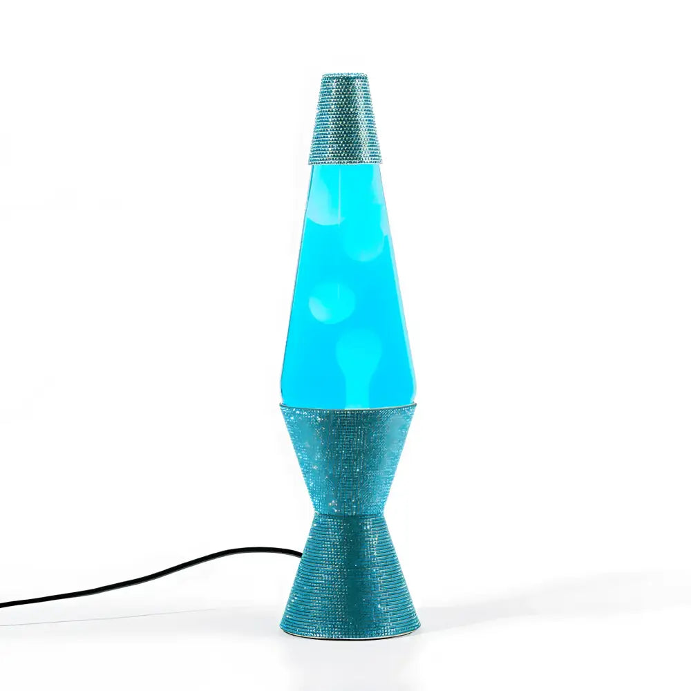 Green Earth Lighting Australia Lava Lamp Lava Lamp Diamond Motion Blue Disco Glam - 37cm Tall 596146