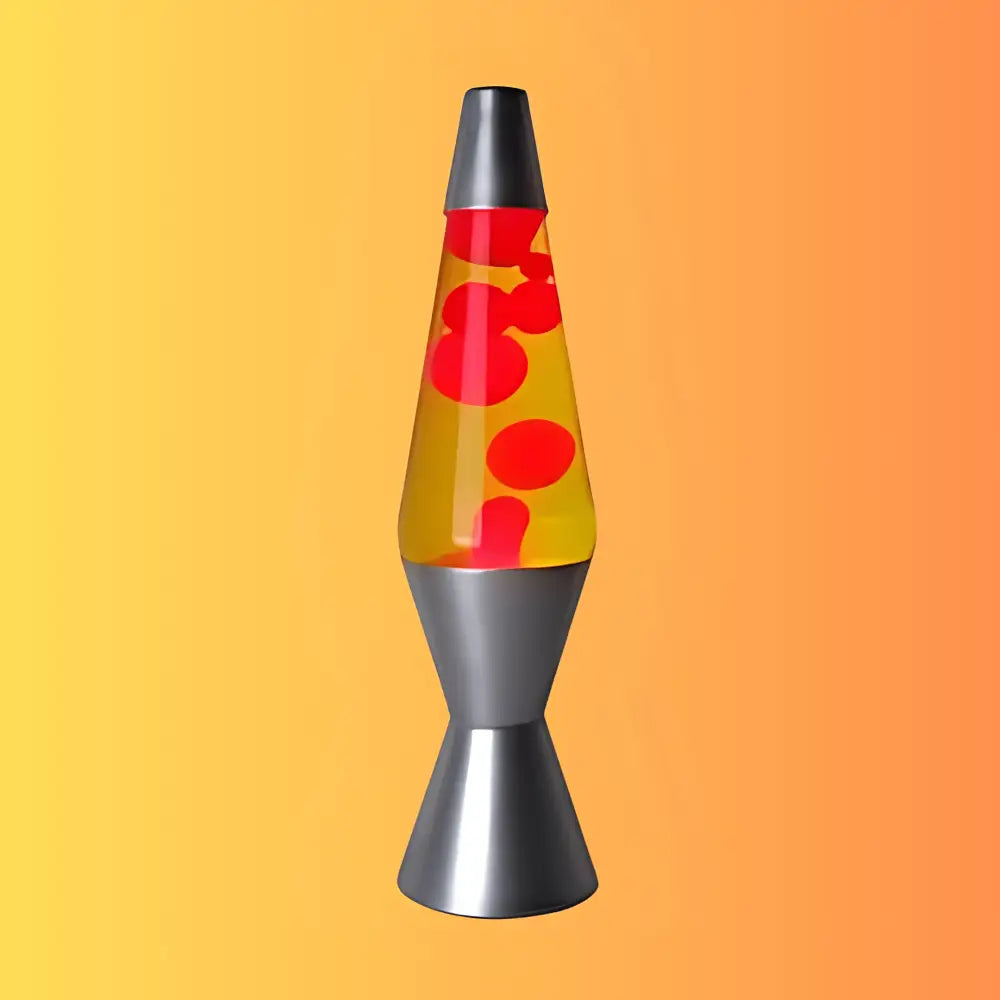 Green Earth Lighting Australia Lava Lamp Lava Lamp Diamond Motion Large 37cm - Yellow Red KM802E