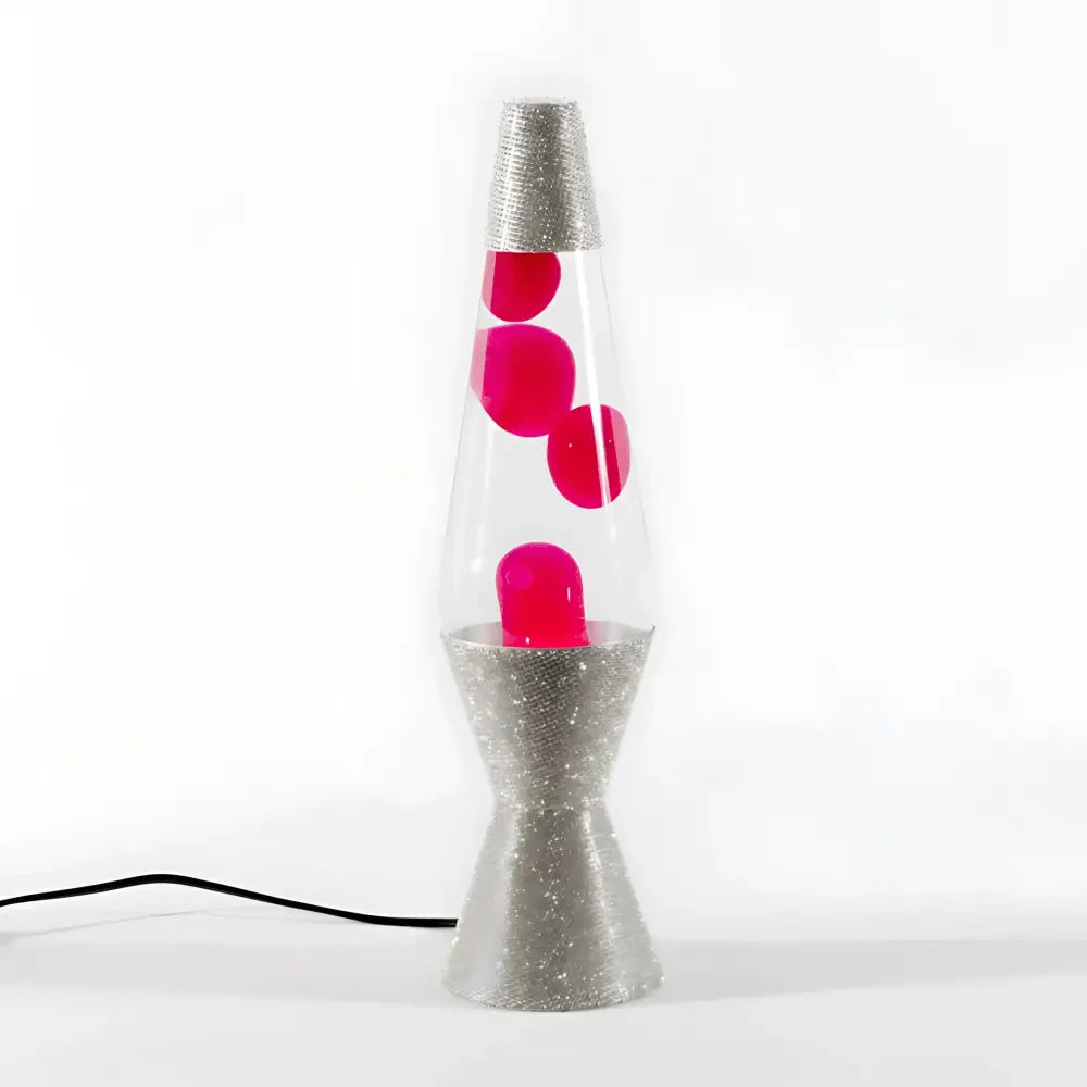 Green Earth Lighting Australia Lava Lamp Lava Lamp Diamond Motion Pink Disco Glam - 37cm Tall 590850