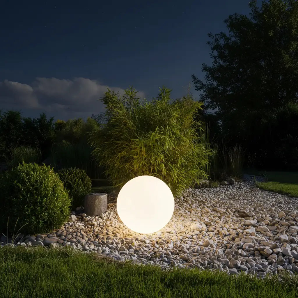 LED Mood Light Ball 30CM Solar + DC Power