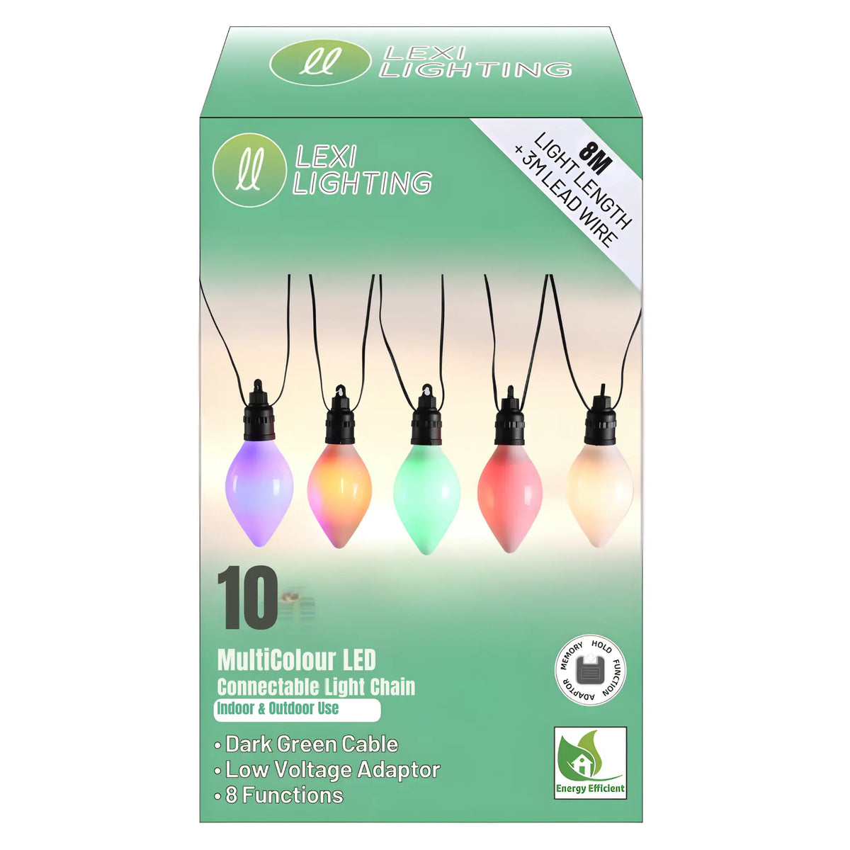 Lexi Lighting Led Connectable Pinecone String Light
